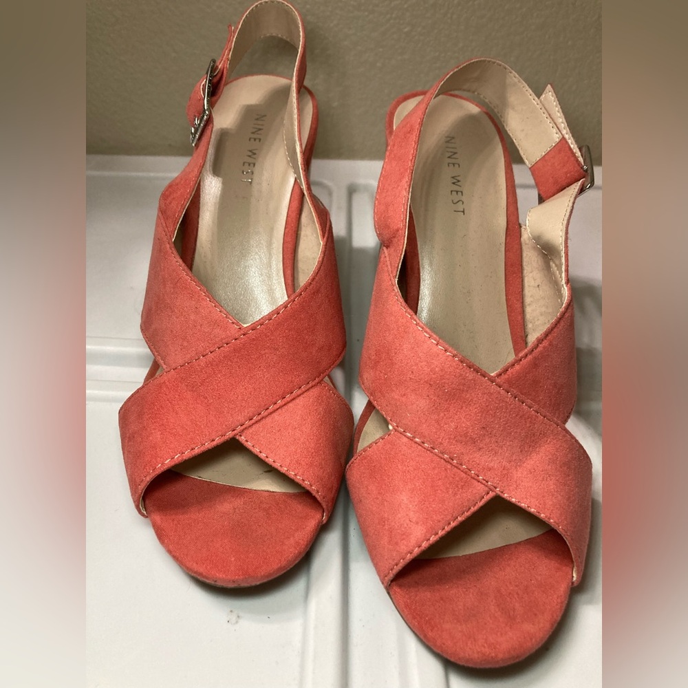 Nine West Coral Wedge Sandals
